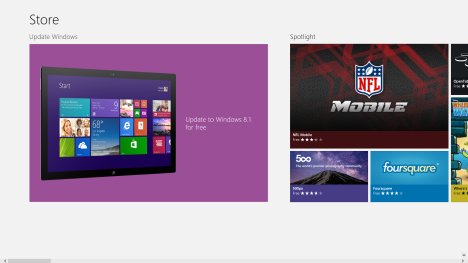 Windows 8.1, upgrade, Windows Store, Windows 8