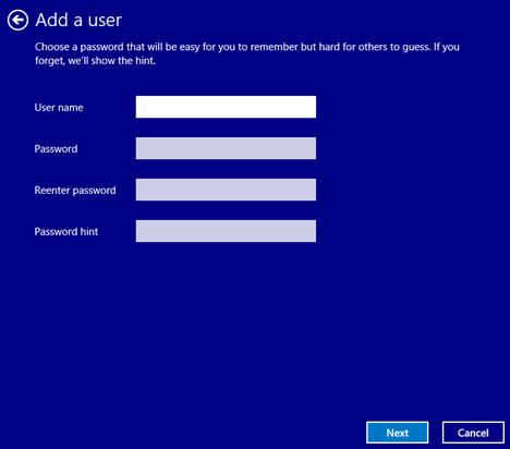 Windows 8.1, user, accounts, new, local, Microsoft, switch, create