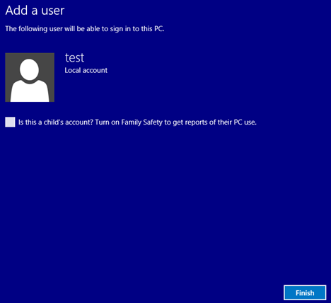Windows 8.1, user, accounts, new, local, Microsoft, switch, create