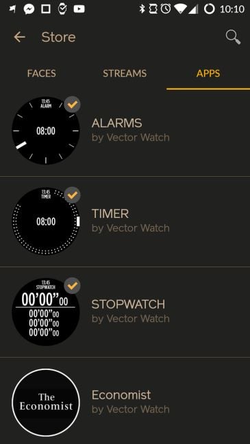 Vector Luna, smartwatch, Rose Gold, review, performance, battery