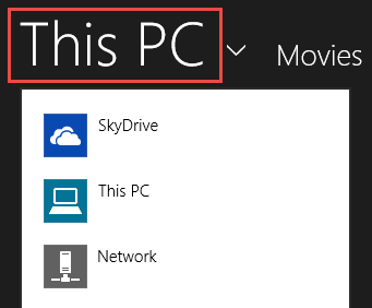 Video, app, Windows 8.1, movies, local, library, play, organize