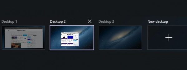 Windows 10 desktops