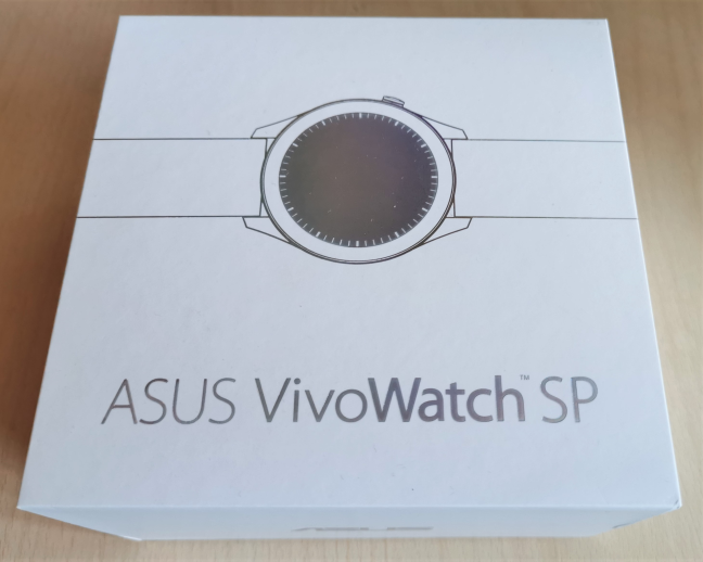 The box used for ASUS VivoWatch SP (HC-A05)