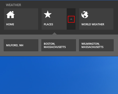 Windows 8, Windows 8.1, Weather App, forecast, locations