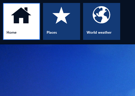 Windows 8, Windows 8.1, Weather App, forecast, locations