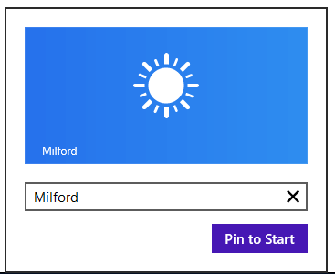 Windows 8, Windows 8.1, Weather App, forecast, locations