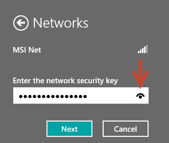 How to Make Windows 8 Temporarily Reveal the Password You Just Typed