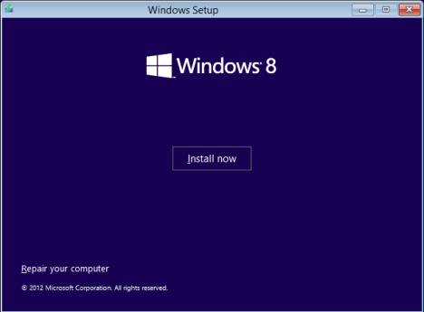 How to restore Windows 8 to its initial state