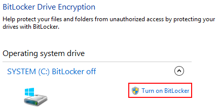 Windows 8 security features - Bitlocker
