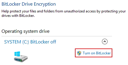 Windows 8 security features - Bitlocker