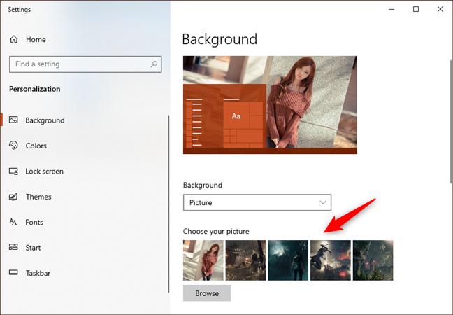 4 Ways To Change The Desktop Wallpaper In Windows 10 Digital Citizen