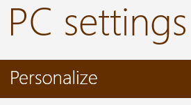 Windows 8 - PC Settings - Notifications