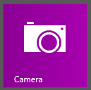 Windows 8 - How to use the Camera app