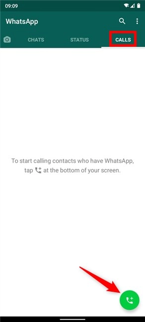 Press New call