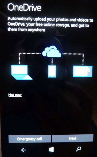 Windows 10 Mobile, setup, initial, configuration, Lumia, smartphone