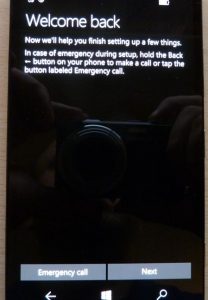 Windows 10 Mobile, setup, initial, configuration, Lumia, smartphone