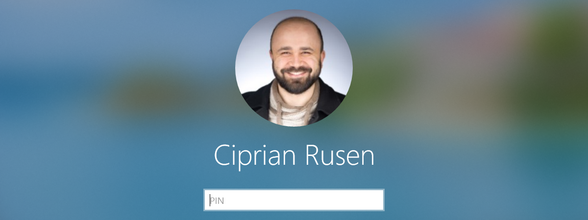 How to login to Windows 10 with a PIN? How to change the login PIN?