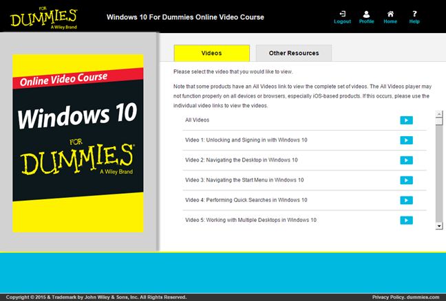 Windows 10 At Work For Dummies, book