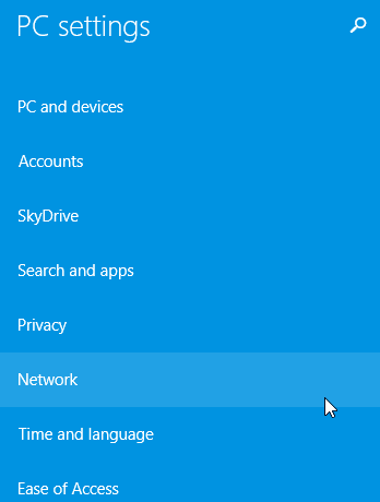 Proxy, server, set, configure, Windows 8.1, PC Settings