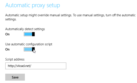 Proxy, server, set, configure, Windows 8.1, PC Settings