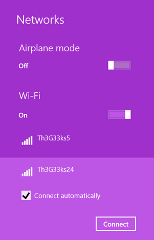 WPS, Wi-Fi Protected Setup, wireless, connection, Windows 8.1