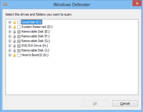 Windows Defender, Windows 8, Windows 8.1, antivirus