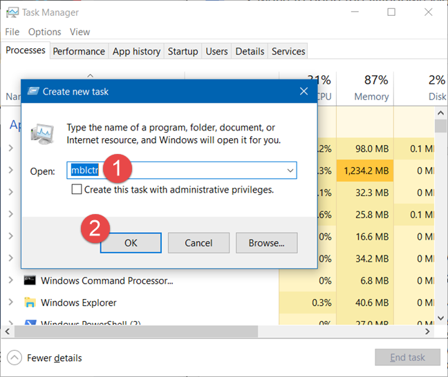 10 ways to open the Windows Mobility Center in Windows (all versions