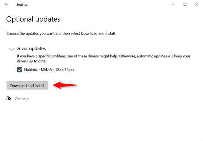 Windows 10 lets you choose when and what Optional Updates are installed