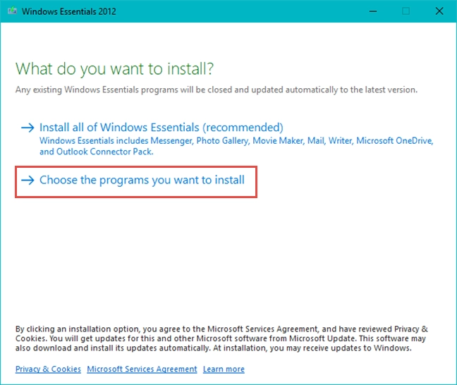 Windows Essentials