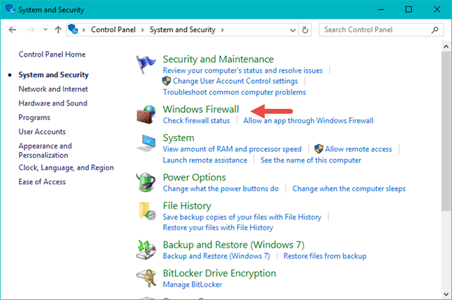 Windows Firewall