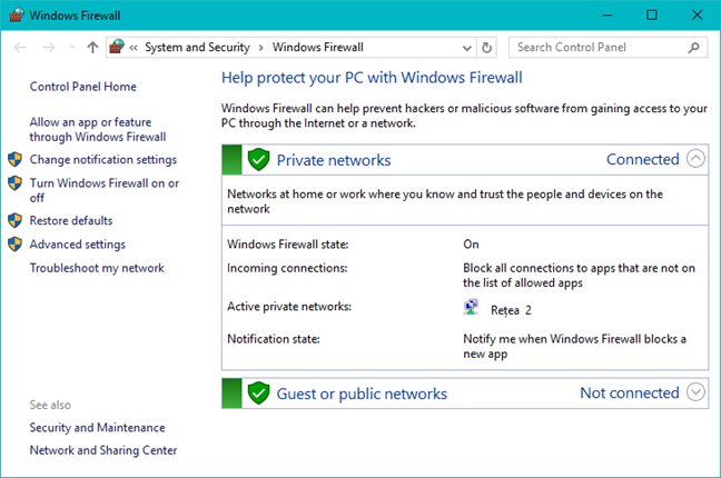 Windows Firewall