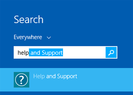 Windows, Help and Support, How to