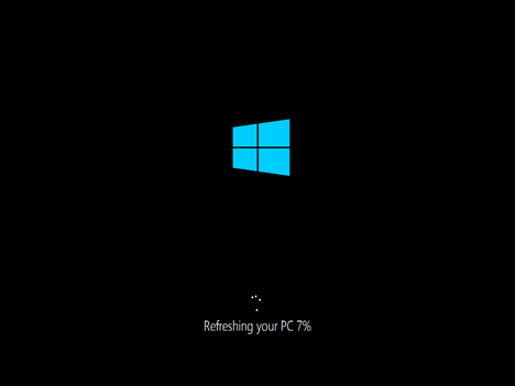 refresh, Windows 8.1, installation, reinstall