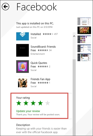 Windows 8.1, apps, games, Store, discover, install, review