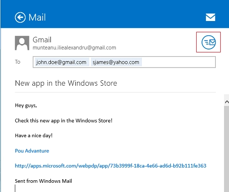 Windows 8.1, apps, games, Store, share, email, link, screenshots, facebook