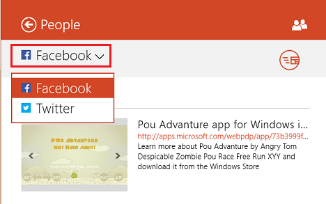 Windows 8.1, apps, games, Store, share, email, link, screenshots, facebook