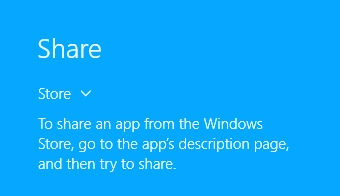 Windows 8.1, apps, games, Store, share, email, link, screenshots, facebook