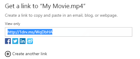 Movie Maker, OneDrive, sharing, video, upload