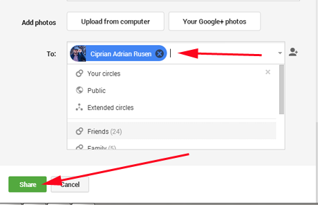Windows Photo Gallery - Publish Photos to Picasa and Google+