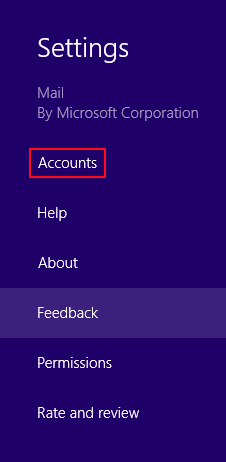 Windows 8 - How to Configure Mail App Accounts