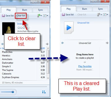 creating playlists within just windows media player 12