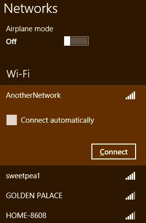 How to Manage Wireless Network Connections & Profiles in Windows 8