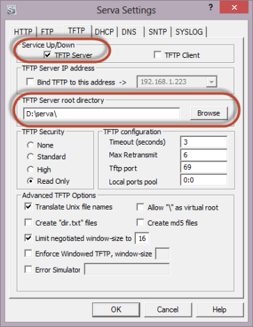 How to install Windows over the network with Serva