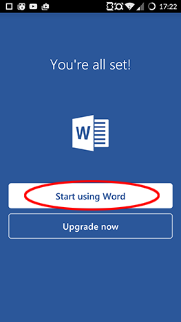 How To Create And Save A Word Document In Microsoft Office For Android