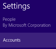 Windows 8 - Add Accounts to the People App