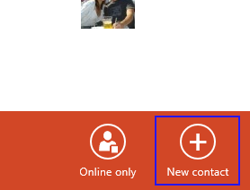 Windows 8 - Add New Contacts to the People App