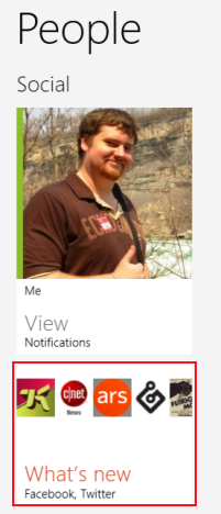 Windows 8 - Use the People App to Manage Your Social Networking Accounts