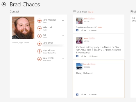 Windows 8 - Use the People App to Manage Your Social Networking Accounts
