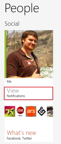Windows 8 - Use the People App to Manage Your Social Networking Accounts