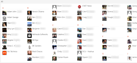 Windows 8 - How to Sort & Manage Contacts in the People App